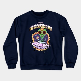Independence Day: Alien Invasion Crewneck Sweatshirt